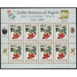 Colombia MP 1338 2005 Flora. 50 Años del Jardín Botánico Jose Celestino Mutis MNH Colombia MP 1338 2005 Flora. 50 Años del Jardín Botánico Jose Celestino Mutis MNH