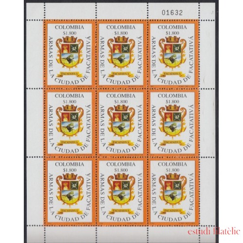 Colombia MP 1341 2005 Escudo de la Ciudad de Facatativa MNH