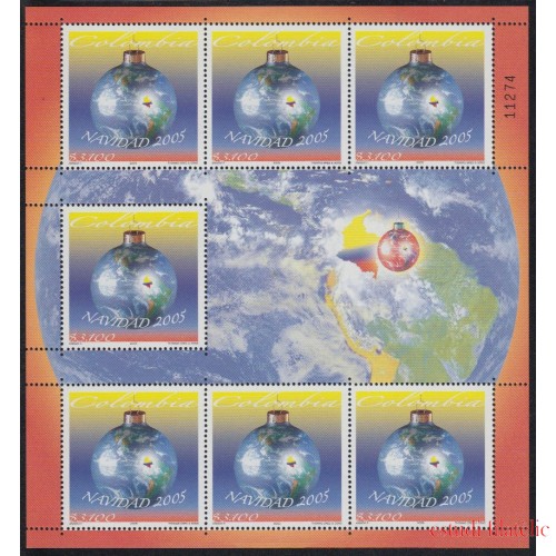 Colombia MP 1346 2005 Navidad MNH