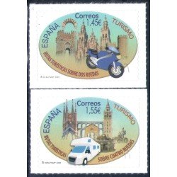 España Spain 5375/76 2020 Rutas Turísticas MNH