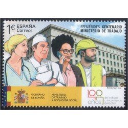 España Spain 5407 2020 Centenario Ministerio de Trabajo MNH España Spain 5407 2020 Centenario Ministerio de Trabajo MNH