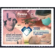España Spain 5406 2020 Año Internacional de las enfermeras y las matronas MNH Tarifa C