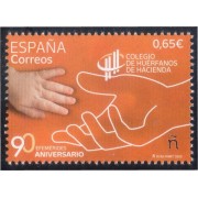 España Spain 5405 2020 90 Aniversario Colegio de Huérfanos de Hacienda MNH