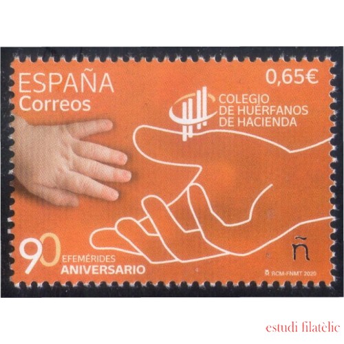 España Spain 5405 2020 90 Aniversario Colegio de Huérfanos de Hacienda MNH