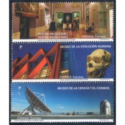 España Spain 5392/94 2020 Museos Dalí Evolución Humana y Ciencia MNH