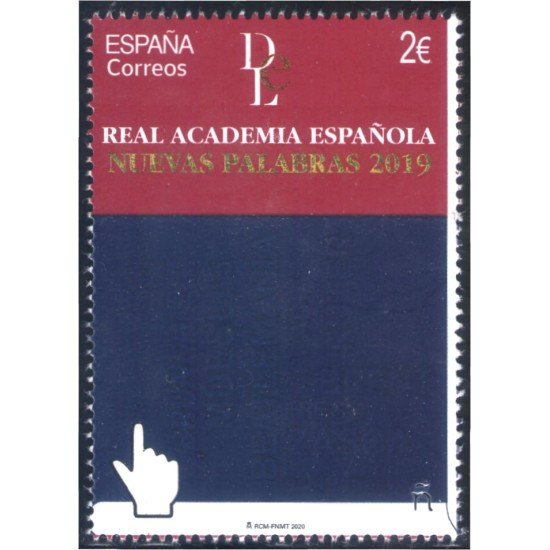 España Spain 5390 2020 Literatura Real Academia Española MNH