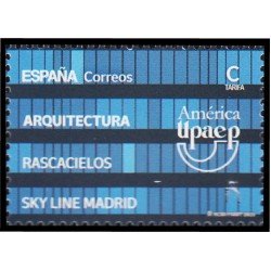 España Spain SH 5440 2020 América UPAEP Arquitectura Rascacielos Skyline Madrid MNH España Spain SH 5440 2020 América UPAEP Arquitectura Rascacielos Skyline Madrid MNH