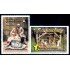 España Spain 5444/45 2020 Navidad Belén cántabro de Cudón MNH Tarifa A Tarifa B