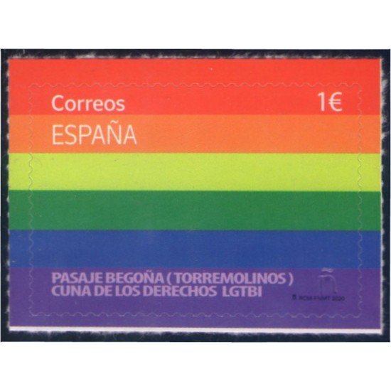 España Spain 5412 2020 Día Internacional del Orgullo LGTBI MNH España Spain 5412 2020 Día Internacional del Orgullo LGTBI MNH