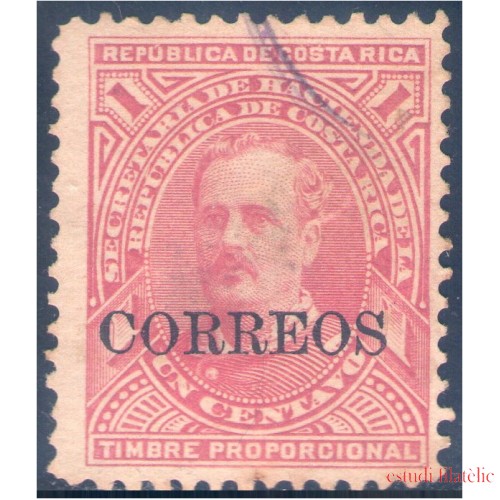 Costa Rica 29 1889 Presidente Prospero Fernández usado