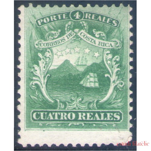 Costa Rica 3 1862 Escudos Shields MH
