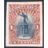 Costa Rica 55b 1907 Estatua de J. Santa María MNH Sin dentar