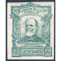 Costa Rica 112a 1923 Jesús Jiménez MH sin dentar Costa Rica 112a 1923 Jesús Jiménez MH sin dentar