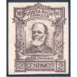 Costa Rica 111a 1923 Jesús Jiménez MH sin dentar Costa Rica 111a 1923 Jesús Jiménez MH sin dentar