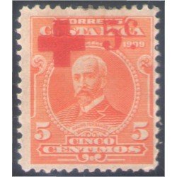Costa Rica 109 1922 Mauro Fernández Cruz Roja MH Costa Rica 109 1922 Mauro Fernández Cruz Roja MH