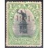 Costa Rica 73a 1911 Estatua de J. Santa María sin goma s/b negra