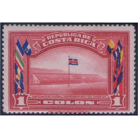 Costa Rica 197 1941 Campeonato de Fútbol Centroamericano y del Caribe MH Costa Rica 197 1941 Campeonato de Fútbol Centroamericano y del Caribe MH