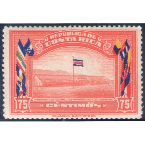 Costa Rica 196 1941 Campeonato de Fútbol Centroamericano y del Caribe MH Costa Rica 196 1941 Campeonato de Fútbol Centroamericano y del Caribe MH