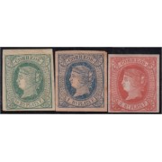Antillas Antilles 10/12 1864 Isabel II MH