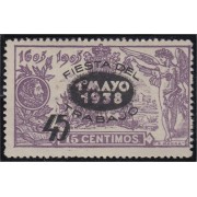 España Spain 761 ( 761/62 ) 1938 Fiesta del Trabajo MNH España Spain 761 ( 761/62 ) 1938 Fiesta del Trabajo MNH