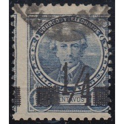 Argentina 91a 1890 Juan Bautista Alberdi usado Argentina 91a 1890 Juan Bautista Alberdi usado