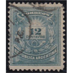 Argentina 59a 1884/85 República Argentina Números usado