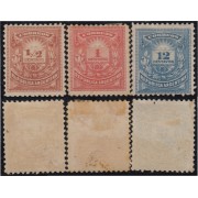 Argentina 57/59 1884/85 República Argentina Números MH 