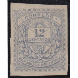 Argentina 56a 1882 República Argentina Números MH Argentina 56a 1882 República Argentina Números MH