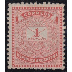Argentina 52 1882 República Argentina Números MH