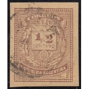 Argentina 51a 1882 República Argentina Números usado 