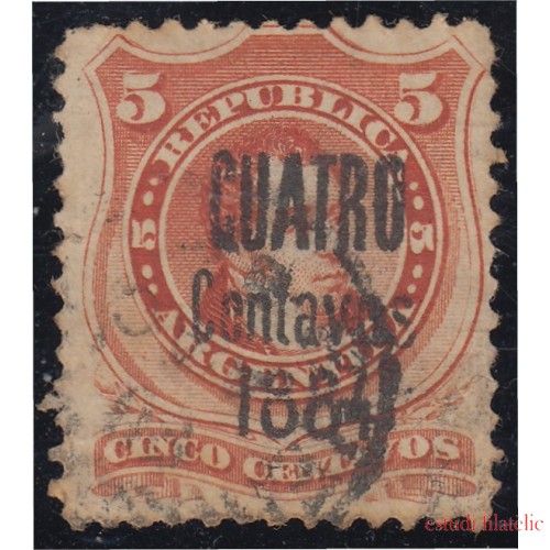 Argentina 50 1884 Bernardino Rivadavia usado