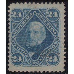 Argentina 39 1877/87 José de San Martín MH