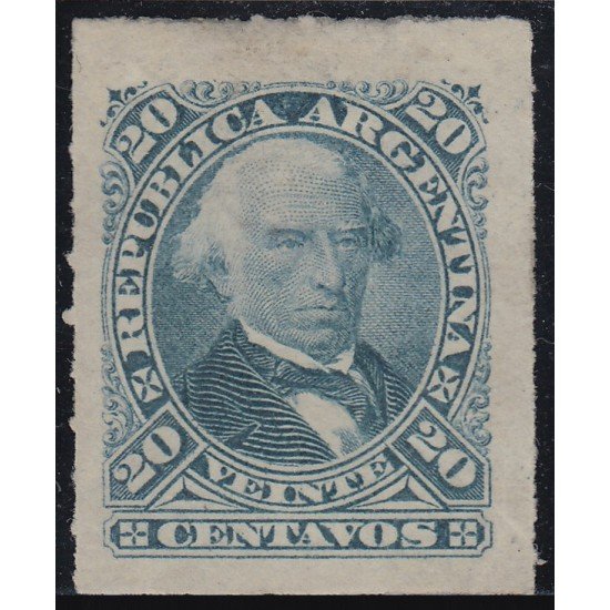 Argentina 35 1876/78 Dalmacio Vélez Sarsfield MH Argentina 35 1876/78 Dalmacio Vélez Sarsfield MH