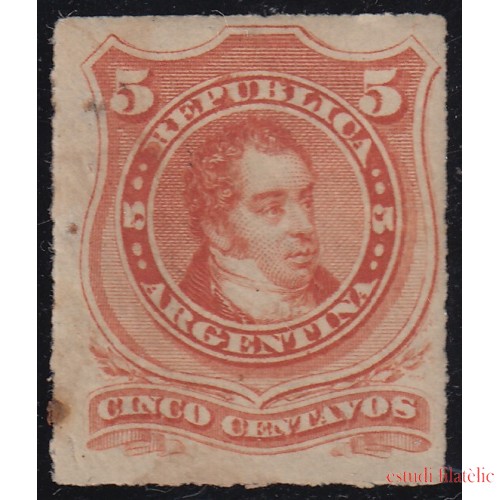 Argentina 32 1876/78 Bernadino Rivadavia usado 