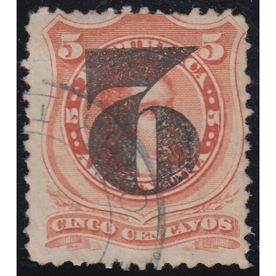 Argentina 30a 1877 Bernadino Rivadavia usado Argentina 30a 1877 Bernadino Rivadavia usado