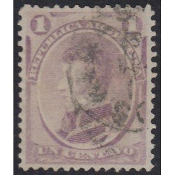 Argentina 16a 1867/73 Gral Antonio G. Balcarce usado Argentina 16a 1867/73 Gral Antonio G. Balcarce usado