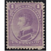 Argentina 16a 1867/73 Gral Antonio G. Balcarce MH