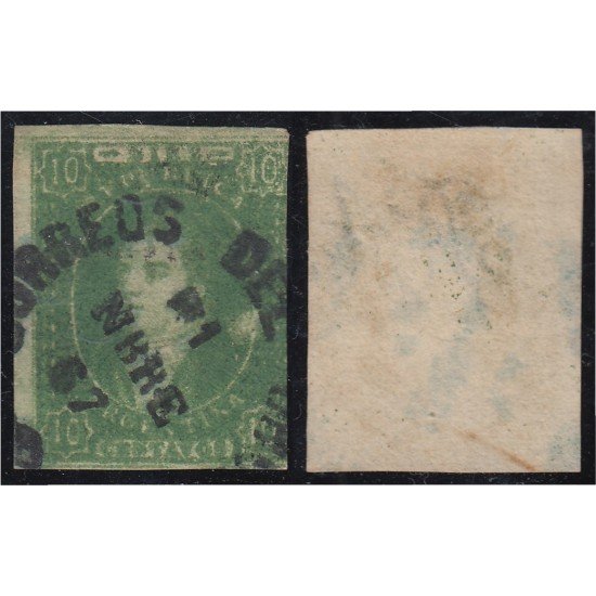 Argentina 9a 1864/67 Efigie de Bernadino Rivadavia usado Argentina 9a 1864/67 Efigie de Bernadino Rivadavia usado