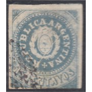 Argentina 7 1862/64 República Republic usado
