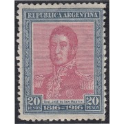 Argentina 211 1916 Gral José de San Martín MH