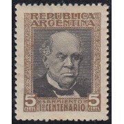 Argentina 164 1911 Presidente Domingo F. Sarmiento MH
