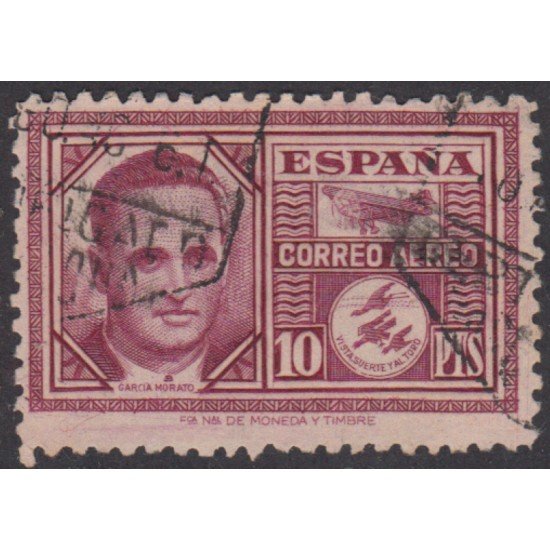 España Spain 992 ( 991/92 ) Haya y García Morato 1945 usado España Spain 992 ( 991/92 ) Haya y García Morato 1945 usado