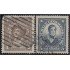 Chile 111/12 1915/27 Cristobal Colón  y Amiral Cochrane usados