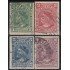 Chile 34a/37a 1900/01 Cristobal Colón usados