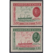Chile 178/79 1940 50 años de la ocupación de la Isla  de Pascua MNH