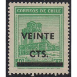 Chile 221 1948 Extracción de Cobre MH Chile 221 1948 Extracción de Cobre MH