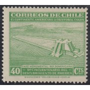 Chile 212 1945 Faro Monumental MH
