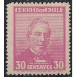 Chile 155 1934 José Joaquín Pérez MH Chile 155 1934 José Joaquín Pérez MH