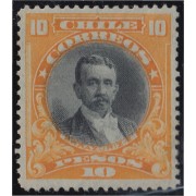 Chile 100 1911 Errazuris Echaurren MH