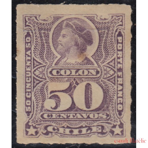 Chile 30a 1878/99 Cristobal Colón MH